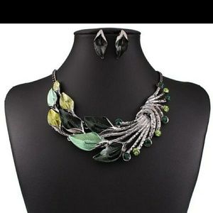 Earring and necklace set